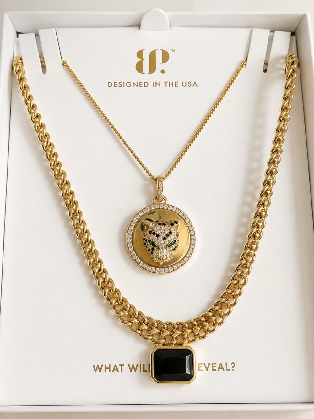 Bomb Party Luxe Layer Necklace 2025-She Can’t be Tamed Jaguar